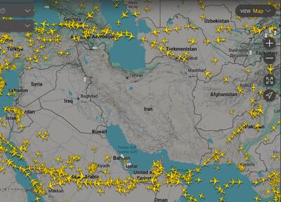  بیش از ۲۳ هزار پرواز جهانی با ادامه حملات تجاوزکارانه علیه ایران لغو شد
