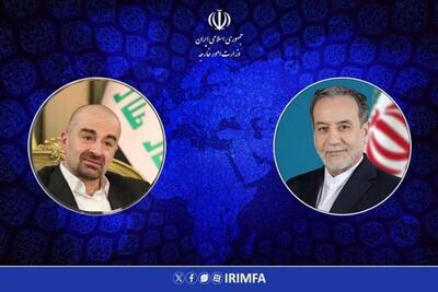  تاکید عراقچی بر صیانت از امنیت مرزهای مشترک در تماس با رئیس اتحادیه میهنی کردستان عراق
