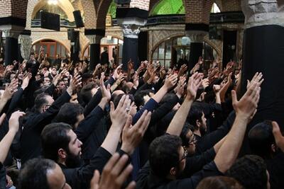  برگزاری اجتماع عظیم هیئات مذهبی مشهد مقدس به مناسبت شهادت امام خامنه‌ای