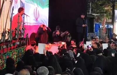  آه از این وداع جانسوز؛ گریه‌های مادر شهید گیلانی گواهی بر حقانیت ملت ایران در برابر دشمن صهیونی_آمریکایی