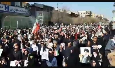  مراسم تشییع پیکر شهدای حملات صهیونیستی آمریکایی امروز در استان فارس و شیراز برگزار شد+فیلم