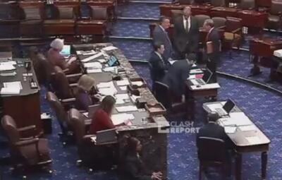  جنگ طلبان تروریست حامی ترامپ رای به ادامه تجاوز آمریکایی-صهیونی دادند