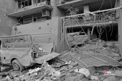  گزارش خبرنگار SNNTV از محله مشیریه تهران/ بخشی از محله مشیریه تهران مورد حمله دشمن قرار گرفت + فیلم