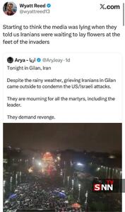  روزنامه‌نگار آمریکایی: رسانه‌ها به ما دروغ می‌گفتند که ایرانی‌ها منتظرند به پای متجاوزین گل بریزند