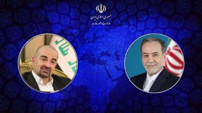  تماس تلفنی وزیر امور خارجه ایران با رئیس اتحادیه میهنی کردستان عراق