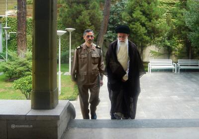  عکس: رئیس‌دفتر نظامی فرمانده شهید کل قوا
