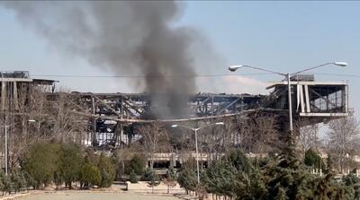  تصاویر حمله اسرائیل به ورزشگاه آزادی و تخریب وحشتناک