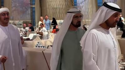  حرکت رئیس امارات برای اطمینان دادن به ساکنان امارات