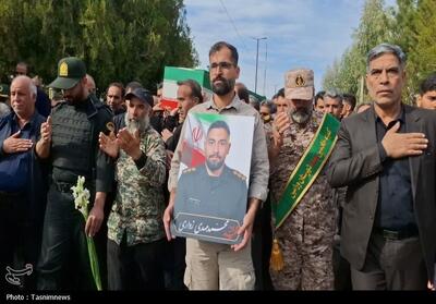  تشییع باشکوه پاسدار شهید محمد مهدی زواری در ورامین - تسنیم