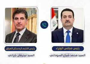  جزییات رایزنی السودانی و بارزانی درباره تحولات منطقه
