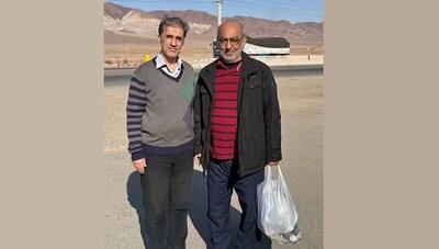  حسین کروبی به مرخصی آمد