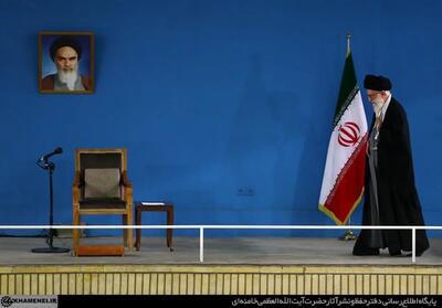  دکور یک برنامه تلویزیونی شبیه به بیت رهبری شد