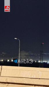  تصویری که از حمله به فرودگاه تل‌آویو منتشر شد