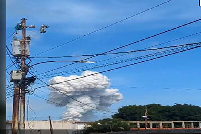  چندین صدای انفجار در غرب، مرکز، شرق تهران و ایلام