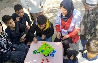  در شرایط جنگی بازی با کودکان بهترین انتخاب است