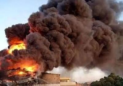  تصویری از انفجار در گرمدره کرج