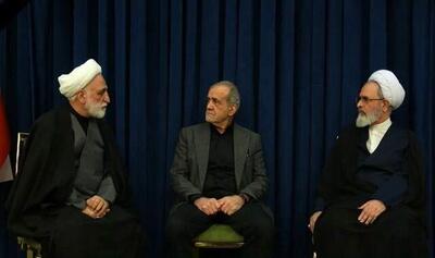  چهارمین نشست شورای رهبری برگزار شد / دبیر شورای عالی امنیت ملی کارنامه جنگ را گزارش داد