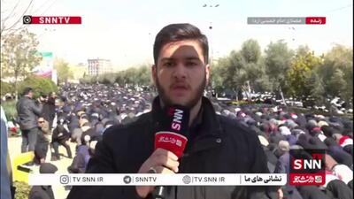  حضور مردم در نماز جمعه پیام ایستادگی تا پای جان را دارد