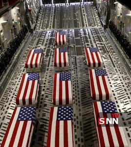  معاریو: اجساد نظامیان آمریکایی در کویت به سختی از زیر آوار خارج شدند