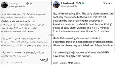  کاهش زمان هشدارهای موشکی در سرزمین های اشغالی