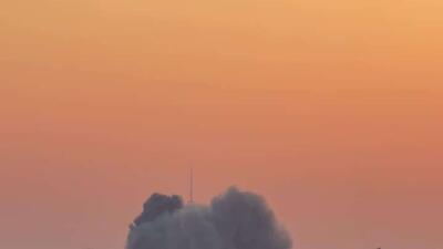  ویدئویی از انفجار لحظاتی پیش در تهران