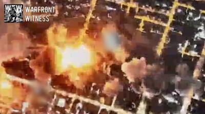  تصاویر انداختن 100 بمب روی مناطق مسکونی تهران در صبح امروز!