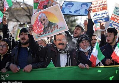  محکومیت جنایات آمریکایی-صهیونی از کردستان/خون شیعه و سنی به‌جوش آمد - تسنیم