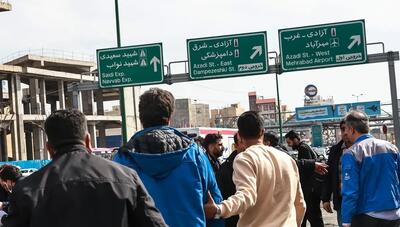  حمله موشکی به نمایندگی ایران‌خودرو در غرب تهران (+عکس)