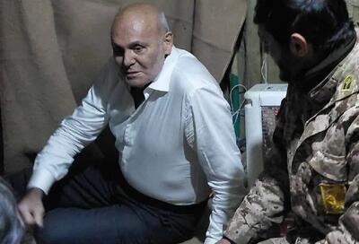  حضور جمشید هاشم پور در یکی از مقر های ایست و بازرسی شبانه حافظان امنیت پایتخت (عکس)