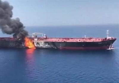  اصابت پهپاد سپاه به نفتکش متخلف آمریکایی در خلیج فارس