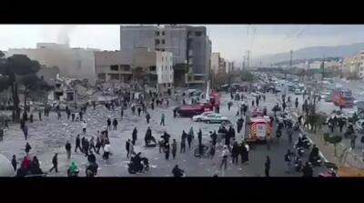  پس از حمله دشمن به فلکه چهارم تهرانپارس