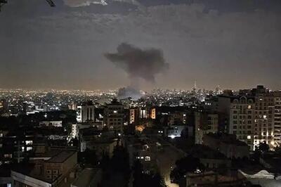  شنیده شدن صدای چندین انفجار در تهران