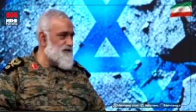  سردار نقدی: مغز ترامپ و نتانیاهو از گنجشک کوچک‌تر است