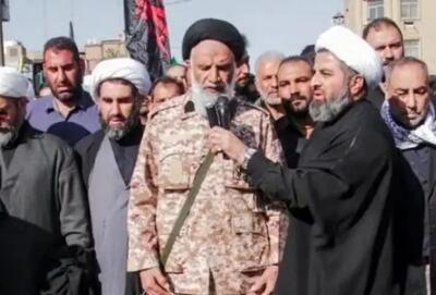 تصویر جالب توجه امام جمعه اهواز در شرایط جنگی
