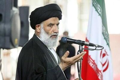  تصویر توجه برانگیز امام جمعه اهواز در شرایط جنگی کشور + عکس