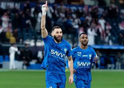  الهلال با درخشش بنزما حریف را در هم کوبید؛ برد پرگل با دبل ستاره فرانسوی
