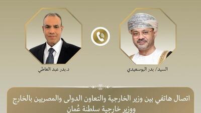  تاکید وزیر خارجه مصر و همتایان عربش بر بازگشت ایران و آمریکا به میز مذاکره