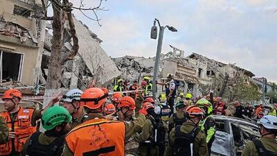  زخمی شدن ۱۶۸۱ صهیونیست در حملات موشکی ایران