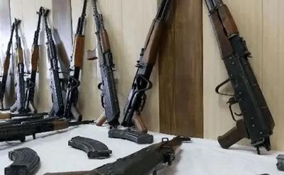  یک باند قاچاق سلاح در مریوان منهدم شد