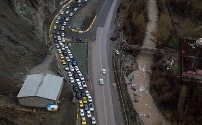  ترافیک بازگشت از شمال سنگین شد