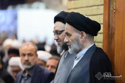  گزارش تصویری: مراسم ترحیم و بزرگداشت حضرت آیت الله خامنه ای در نجف اشرف