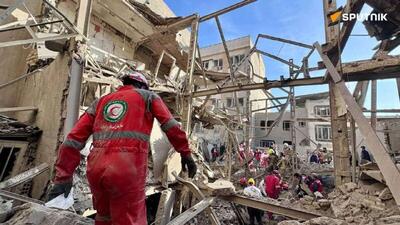  حملات گسترده به زیرساخت‌های غیرنظامی در ایران / رئیس هلال‌احمر: بیش از 6600 واحد غیرنظامی هدف قرار گرفته‌اند