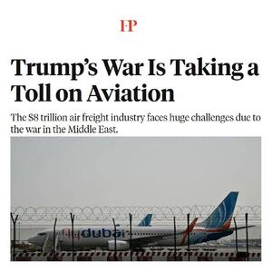  فارین‌پالیسی: جنگ ترامپ به صنعت هوانوردی آسیب می‌زند