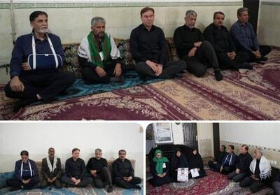  دیدار استاندار بوشهر با خانواده شهدای جنگ تحمیلی اخیر در دشتستان - تسنیم
