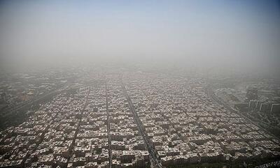  اطلاعیه محیط زیست درباره آلودگی هوای تهران