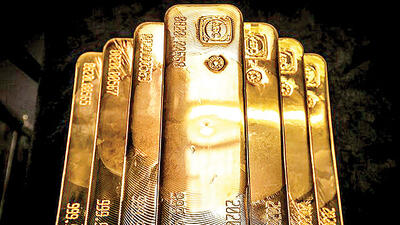  طلای گیرافتاده  در دبی  ارزان‌تر  شد