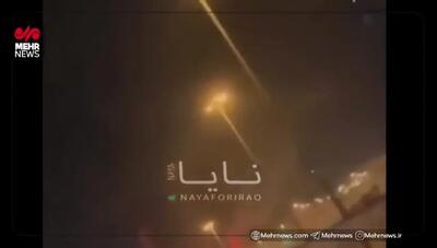  اولین تصاویر از حمله ایران به پالایشگاه حیفا در اسرائیل + فیلم