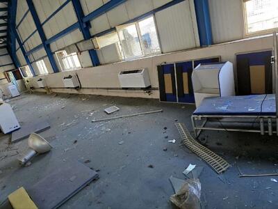  حمله به اماکن ورزشی سقز