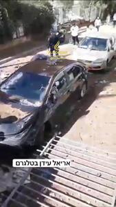  بخشی از تخریب‌های ناشی از موشک‌های ایران در مرکز فلسطین اشغالی + فیلم