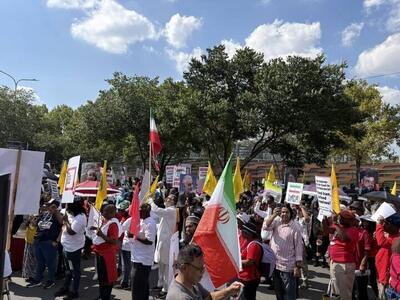  تظاهرات حمایت از ایران در آفریقای جنوبی